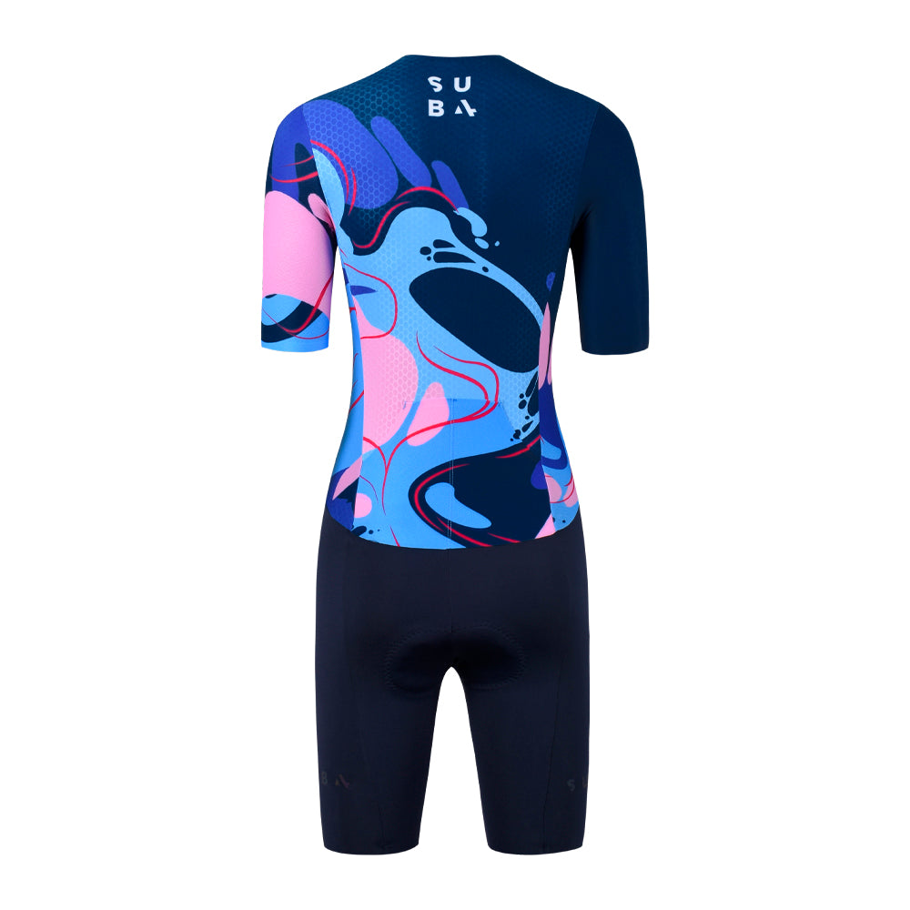 Triathlon Speedsuit Seamless Women's Hyper Swirl