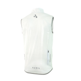 Cycling/Running Sleeveless Rain Jacket Action Clear